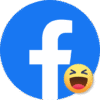 Facebook Emoticons Post Reaction | Haha 😂