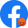 Facebook Emoticons Post Reaction | Angry 😡